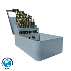 JUEGO DE BROCAS MM (25 PZS)